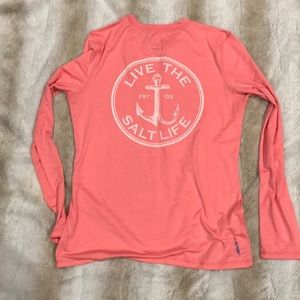 Salt life long sleeved shirt